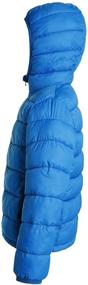 img 2 attached to 🧥 Hooded Puffer Coats - Boys and Girls Outerwear in Boys' Clothing, Jackets, and Coats