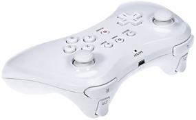 img 1 attached to 🎮 QUMOX 2X White Wireless Bluetooth Remote U Pro Controller Gamepad for Nintendo Wii U - Enhanced Gaming Experience!