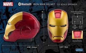 img 1 attached to 🔊 Bluetooth Speaker - Iron Man Helmet from Captain America: Civil War