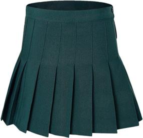 img 4 attached to Tremour Pleated Single Tennis Skirts Sports & Fitness for Other Sports