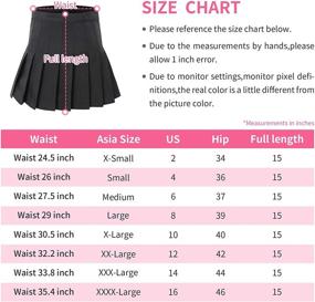 img 1 attached to Tremour Pleated Single Tennis Skirts Sports & Fitness for Other Sports