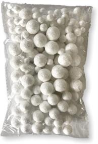 img 1 attached to 🌟 Stunning BANBERRY DESIGNS White Iridescent Balls: Enhance Your Décor with Enchanting Elegance!