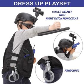 img 1 attached to Enhance Your Police Officer Costume with Monocular Accessories!