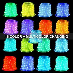 img 3 attached to 🎉 120 Eastern Bling LED Rope Lights for Bedroom - 40ft USB Fairy Lights with Remote for Indoor/Outdoor Decorations - Perfect for Party, Wedding, Camping, Christmas, Independence Day