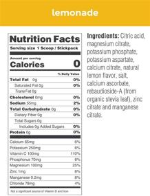 img 3 attached to Ultima Replenisher New Formula Lemonade Stickpacks – 20 Count (Net WT. 2.5 OZ)