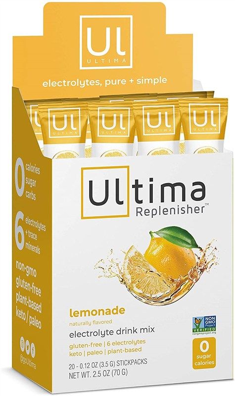 ultima replenisher electrolyte hydration stickpacks 로고