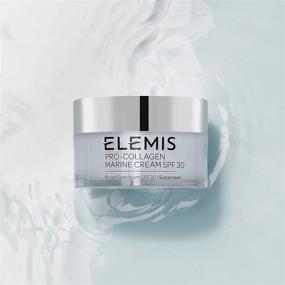 img 1 attached to 🌊 ELEMIS Pro-Collagen Marine Cream SPF 30 - Lightweight Anti-Wrinkle Daily Face Moisturizer for Firming, Smoothing, Hydrating, and Sun Protection (50 mL)