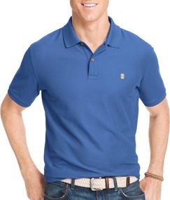 img 2 attached to IZOD Short Sleeve Pique Shirt Men's Clothing in Shirts