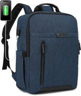 🎒 lovevook laptop backpack - unisex college school bookbag for work, travel, anti-theft, and computer logo