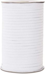 img 4 attached to 📦 Plankroad Home Outlet: USA Shipping - 175 Yards of White 1/4" Elastic Cord