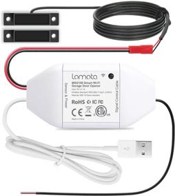 img 4 attached to 🚪 Lomota Smart Wi-Fi Garage Door Opener Remote with Tuya Smart Life APP Control, Compatible with Alexa, Google Assistant, No Hub Required for Hassle-Free Setup