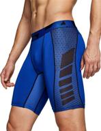 🩲 tsla men's athletic compression shorts - 1, 2, or 3 pack | performance active cool dry running tights for sports logo