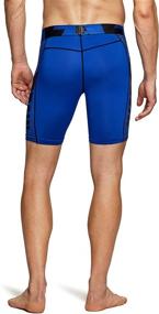 img 2 attached to 🩲 TSLA Men's Athletic Compression Shorts - 1, 2, or 3 Pack | Performance Active Cool Dry Running Tights for Sports