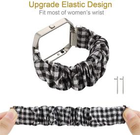 img 2 attached to Hengkang Fit For Fitbit Blaze Watch Band With Frame Wearable Technology