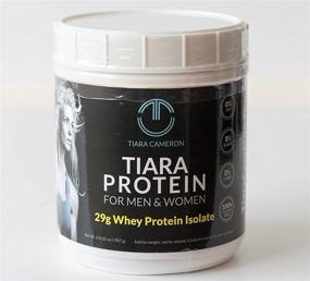 img 3 attached to 👑 Tiara Protein 2lb Vanilla - Premium 100% Whey Protein Isolate with Delectable Flavor!