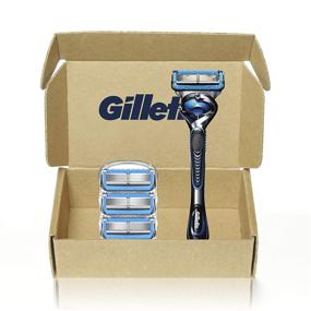 img 3 attached to 🪒 Gillette ProGlide Chill Refillable Men's Razor