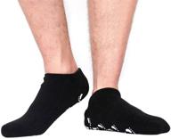 🧦 ultimate treatment for dry cracked feet: codream large men's moisturizing gel socks (pack of 2 pairs, black, us men 10-15) logo