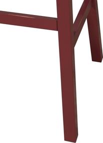 img 1 attached to 🏡 Red Cottage Wood Bar Stool, 29"H by Amazon Brand - Stone & Beam