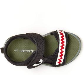 img 1 attached to Сандалии для мальчиков Carters Boys Toddler - стильная обувь и сандалии для мальчиков-малышей.