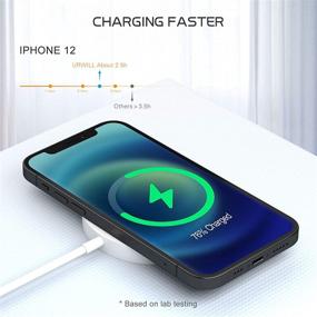 img 3 attached to 🔌 Qi-Certified Wireless Charger for iPhone 12/12 pro, Magnetic Fast Charging Pad, Compatible with Mag-Safe Charger, for iPhone 12 Pro Max/12 mini/12/12 Pro/AirPods Pro (No AC Adapter)