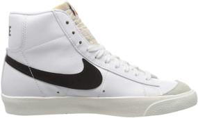 img 1 attached to Nike Blazer Vintage White Black Men's Shoes in Athletic