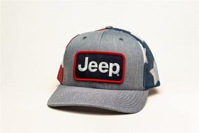 img 2 attached to Jeep Stripes Trucker Licensed Authentic