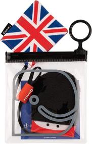 img 2 attached to 🍁 Dunau Cleaning Cloth for Glasses - Portable Microfiber with Cute England Nation Design