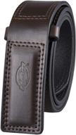 👖 dickies men's leather work belt - essential accessory for men logo