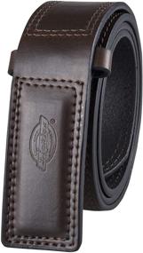 img 4 attached to 👖 Dickies Men's Leather Work Belt - Essential Accessory for Men