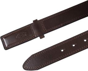 img 1 attached to 👖 Dickies Men's Leather Work Belt - Essential Accessory for Men