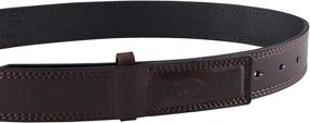 img 2 attached to 👖 Dickies Men's Leather Work Belt - Essential Accessory for Men