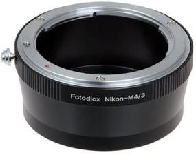 img 4 attached to 📷 Fotodiox Lens Mount Adapter: Nikon Nikkor F Mount D/SLR Lens to Micro Four Thirds (MFT, M4/3) Mount Mirrorless Camera Body - Enhance Compatibility and Expand Your Photography Possibilities