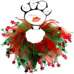 img 1 attached to 🌟 Showcase Yuletide Elegance with Mirage Pet Products Christmas Stars Smoocher, X-Large