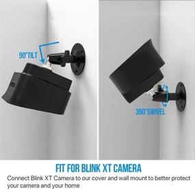 img 1 attached to Frienda Adjustable Silicone Protective Security Camera & Photo for Video Surveillance