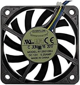 img 3 attached to 💨 Powerful Everflow 12V DC Fan with PWM Function - R126010BUAF Model