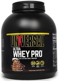 img 4 attached to 🍫 Universal Nutrition Ultra Whey Pro, 5-Pounds - Rich Double Chocolate Chip Protein Shake for Maximum Gains!