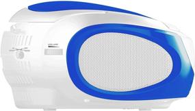 img 3 attached to 🔵 Ematic CD Boom Box: Blue, Bluetooth Audio, Speakerphone - Enhanced Sound Experience