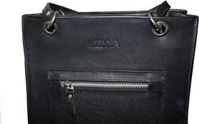 img 1 attached to MENVA Classic Square Purse