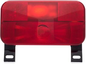 img 3 attached to 🚐 Enhance Your RV's Visibility with Lumitronics Red Surface Mount Light - License Bracket and License Light - Stop/Turn/Tail - Perfect for Trailers, Campers, 5th Wheel, and Motorhomes (Black)