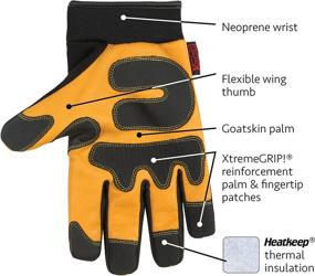 img 2 attached to 💪 Enhanced Performance with Kinco XtremeGRIP Reinforcement Stretch Fit 102HK
