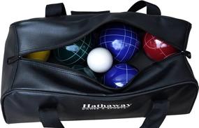 img 2 attached to 🏆 Explore Fun with the Hathaway Deluxe Bocce Ball Set Multi: The Ultimate Outdoor Game Experience!