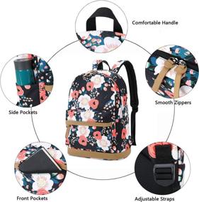 img 2 attached to 🎒 Exploring the Perfect Blend: Bohemian Waterproof Backpacks with Headphone Interface and Enhanced Durability