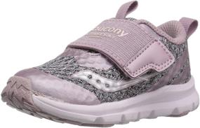 img 4 attached to Saucony Liteform Sneaker Medium Little Girls' Shoes for Athletic