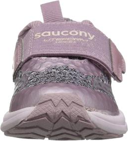 img 3 attached to Saucony Liteform Sneaker Medium Little Girls' Shoes for Athletic