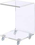 🌟 abbey avenue celine snack table: stylishly transparent and functional logo