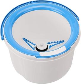 img 3 attached to Efficient Cleaning with Amazon Basics Spin Mop: Built-In Ringer & Standard Water Bucket