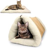 🐾 partysaving pet bed: 2-in-1 palace snooze tunnel and mat for pets - perfect for travel or home comfort (apl1343) logo