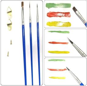 img 2 attached to CHUNXIA Numbers Paintbrushes Decoration ZTY010 RA3134