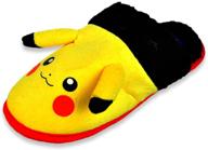 pokémon character toes plush slip-on house shoes for boys logo