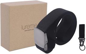 img 1 attached to 🔒 Lureme Military Tactical Buckle: The Ultimate Men's Accessory for Style and Function